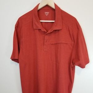 Toad & Co Red Polo
